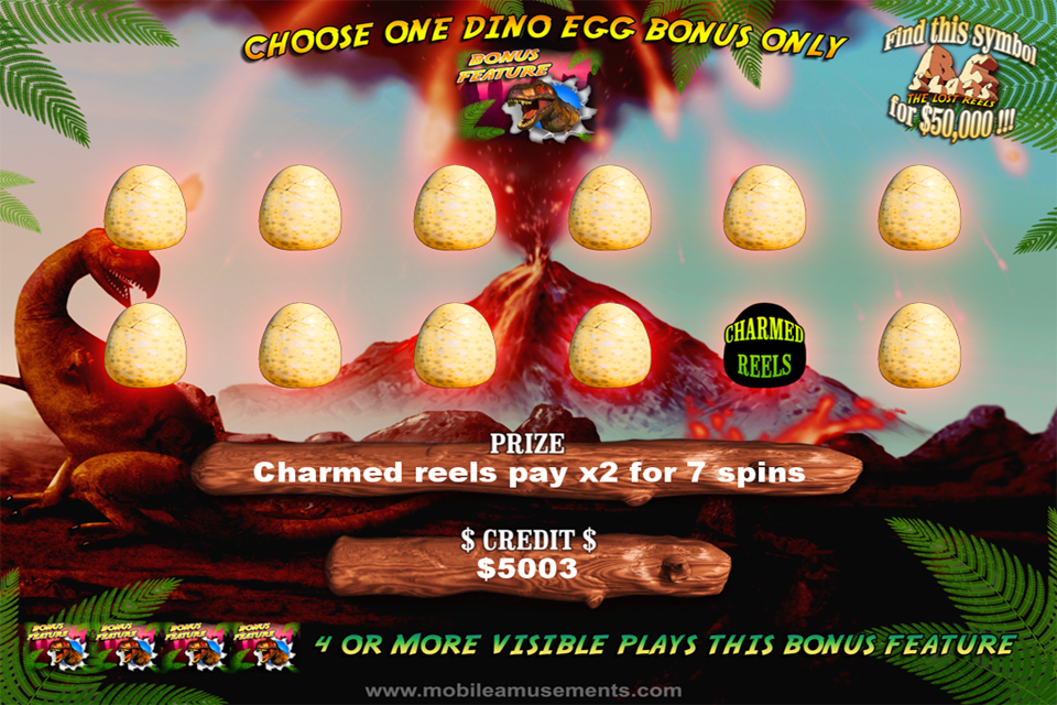 BC Monster Dinosaurs That Time Forgot Slots FREE Ekran Görüntüsü 2