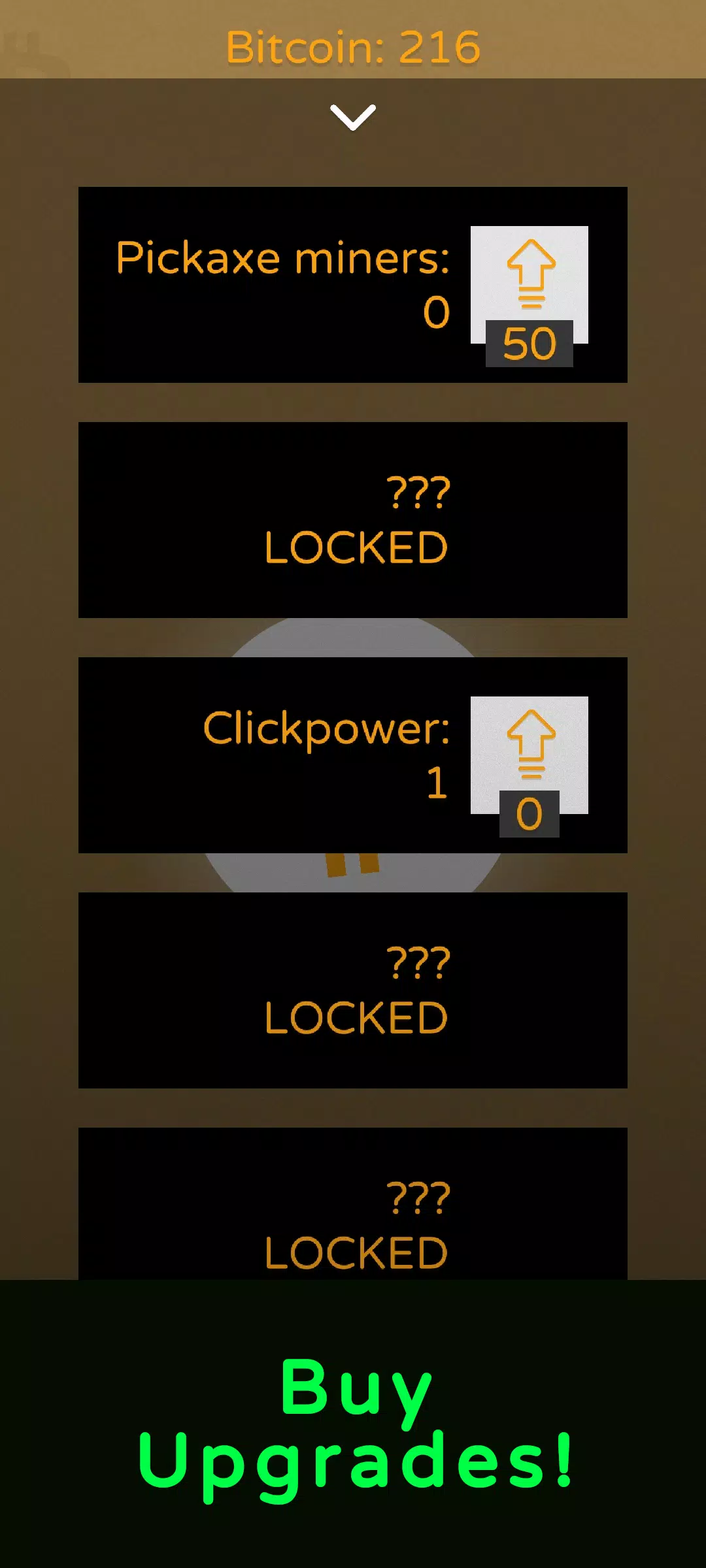 CryptoClicker Tangkapan skrin 1