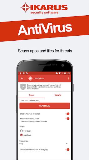 IKARUS mobile.security Screenshot 2