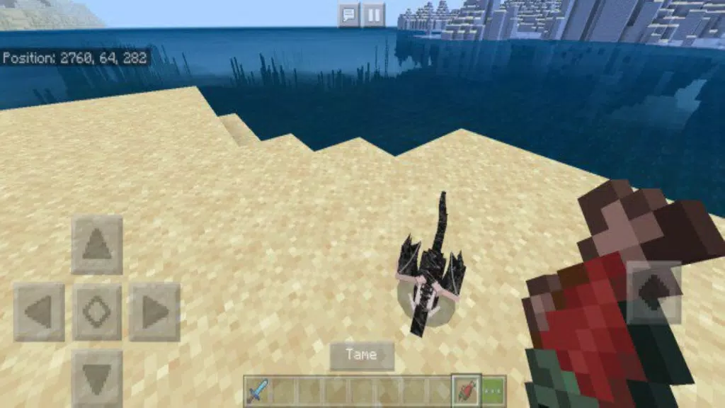 MCPE Dragon Addon Fantasy Captura de tela 0