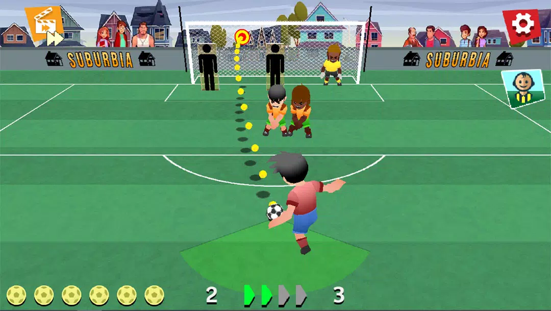 FreeKick Screamers - Football Captura de pantalla 0