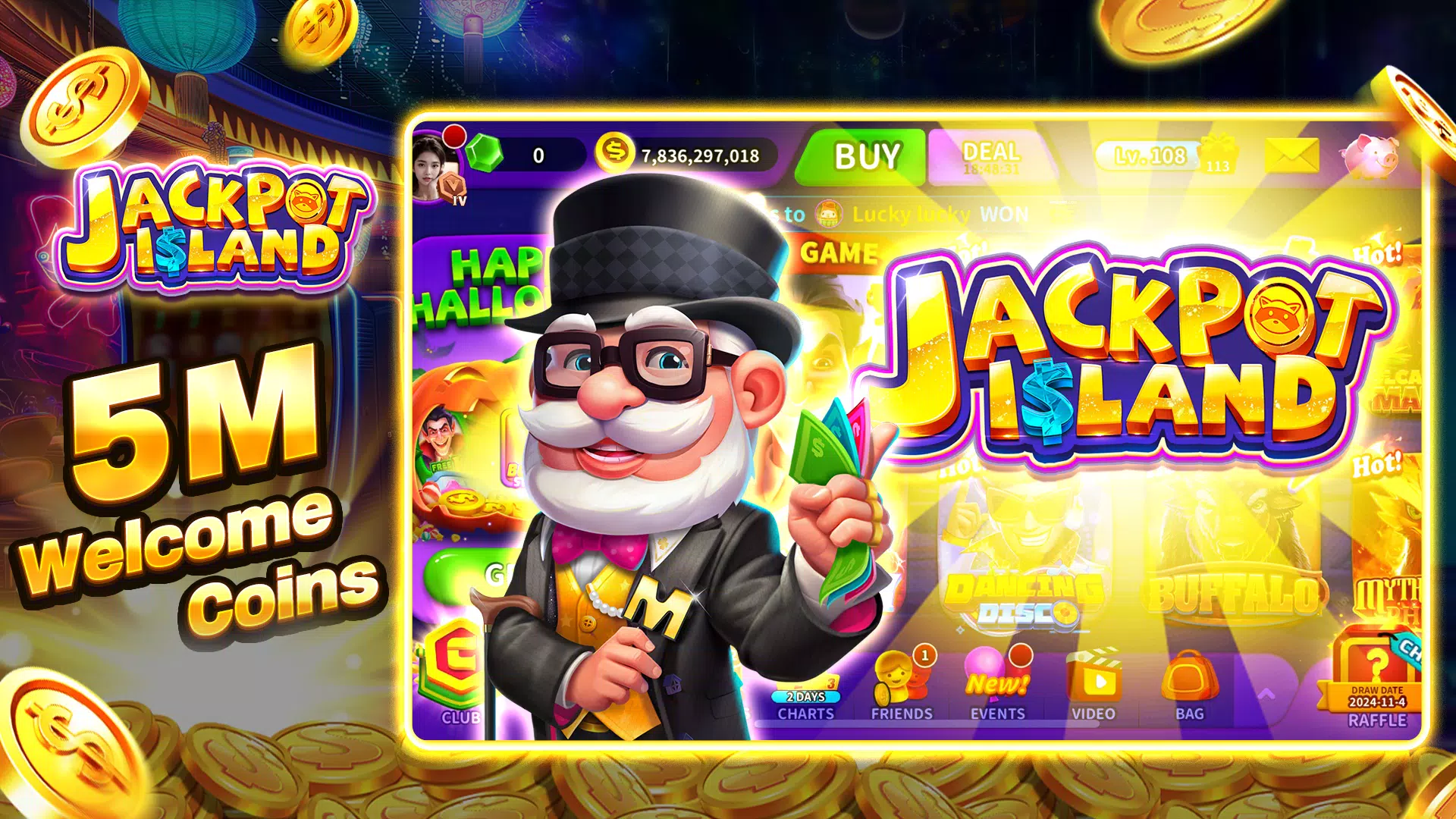 Jackpot Island 스크린샷 0