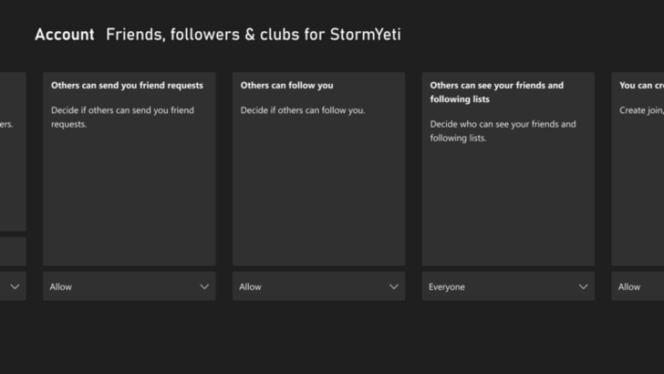 Xbox's New Social System