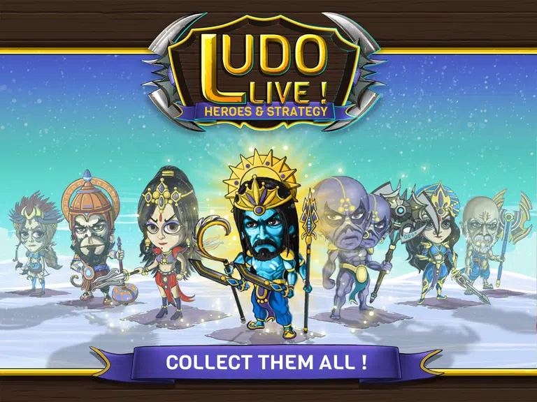 Ludo Live! Heroes & Strategy Ảnh chụp màn hình 0