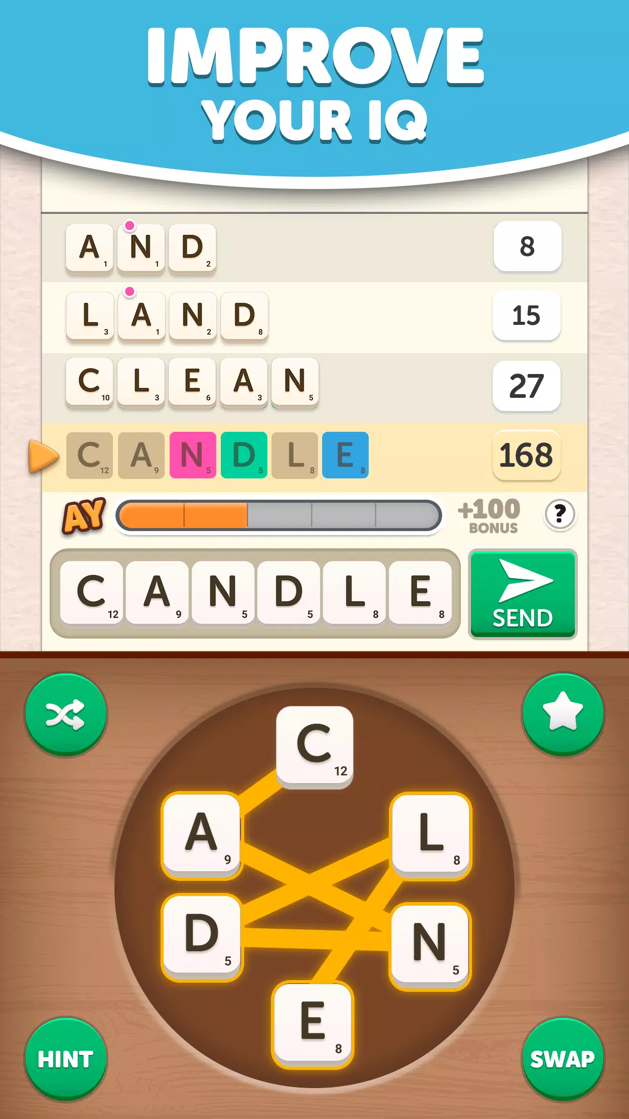 Anagram Yatzy Tangkapan skrin 1