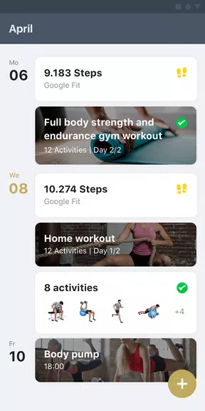 MyPersonalTrainer - FitnessApp应用截图第1张