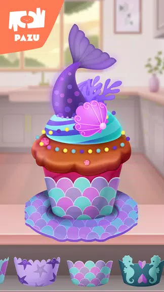 Cupcake maker cooking games Schermafbeelding 3