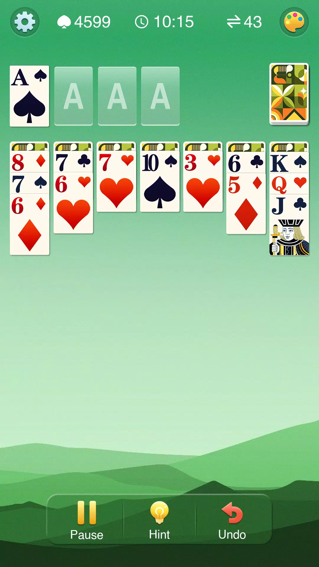 Solitaire Card Game Captura de pantalla 3