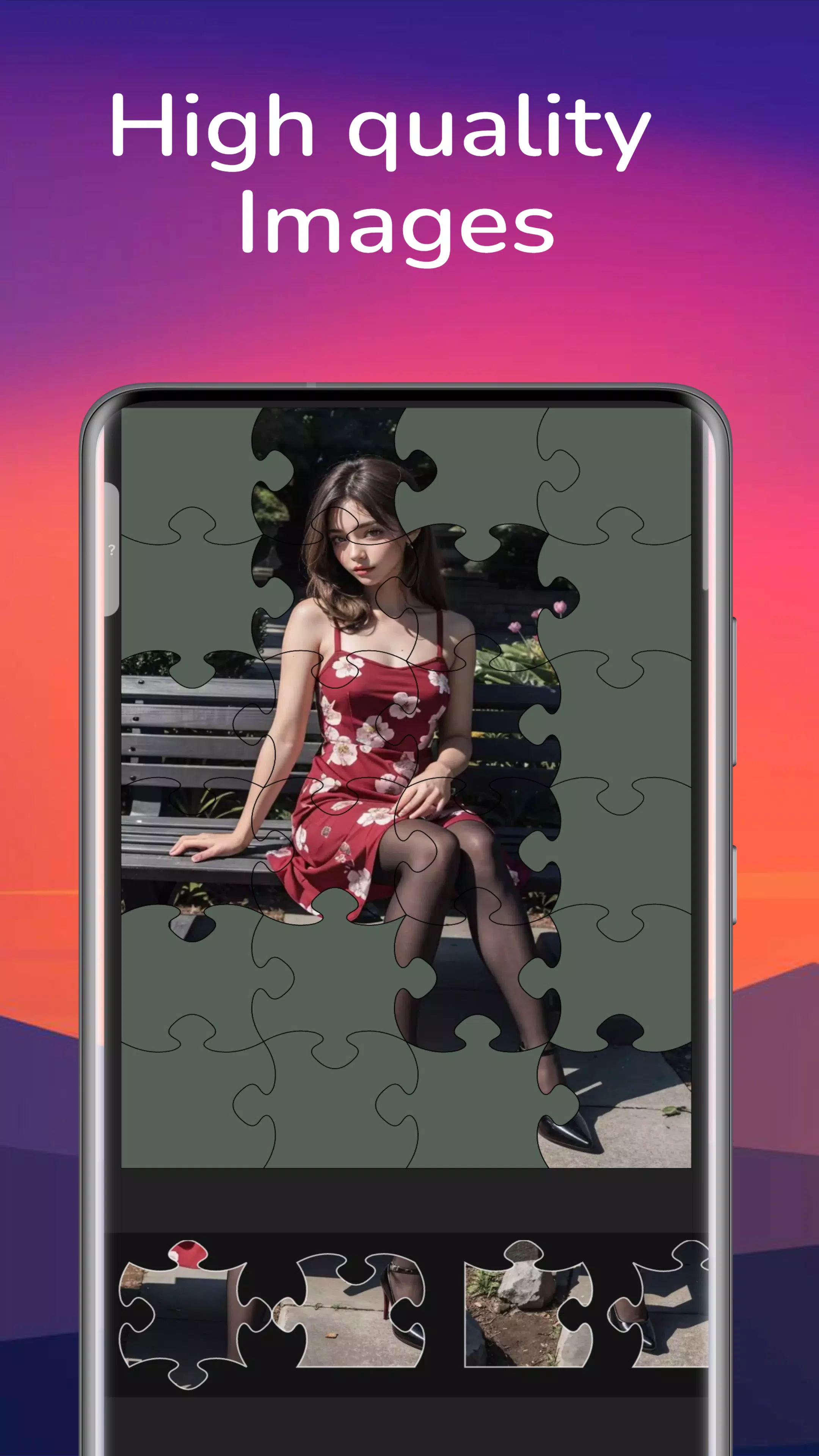 Jigsaw Puzzle - AI Girls ဖန်သားပြင်ဓာတ်ပုံ 2