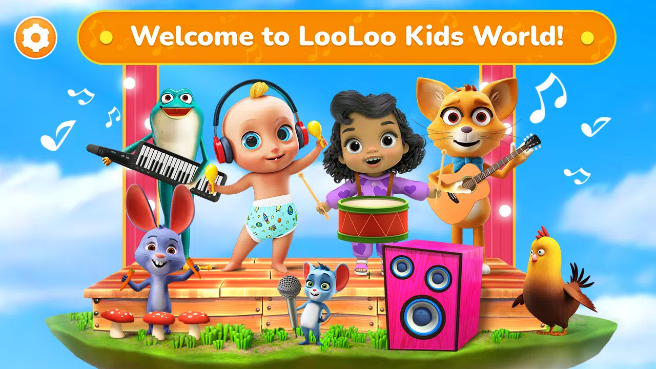 LooLoo Kids: Fun Baby Games! Captura de tela 0