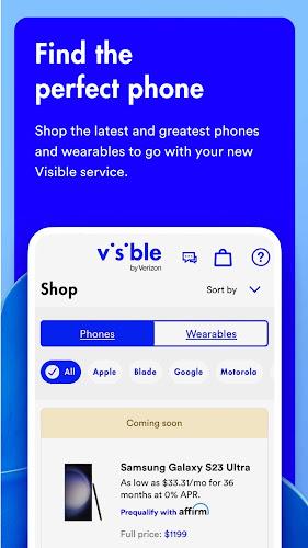 Visible mobile 스크린샷 1