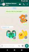 Animals Stickers WAStickerApps Captura de tela 3