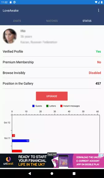 Loveawake Dating & Chat App 스크린샷 1