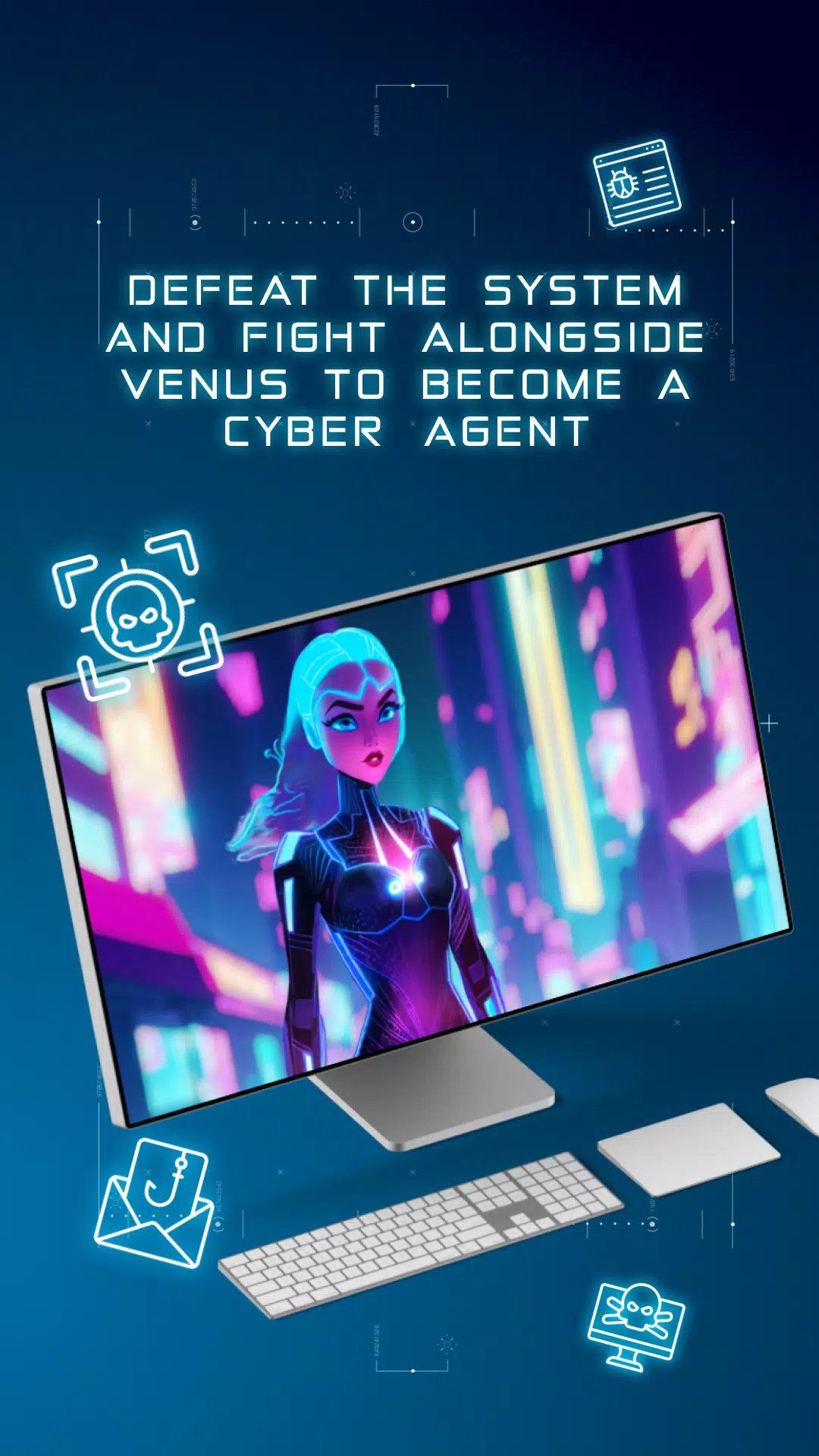 Cyber Agent, a hero rises ภาพหน้าจอ 1