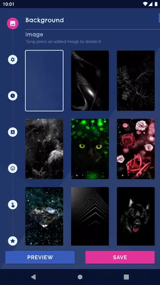 Black Live Wallpaper Dark Mode Ảnh chụp màn hình 0