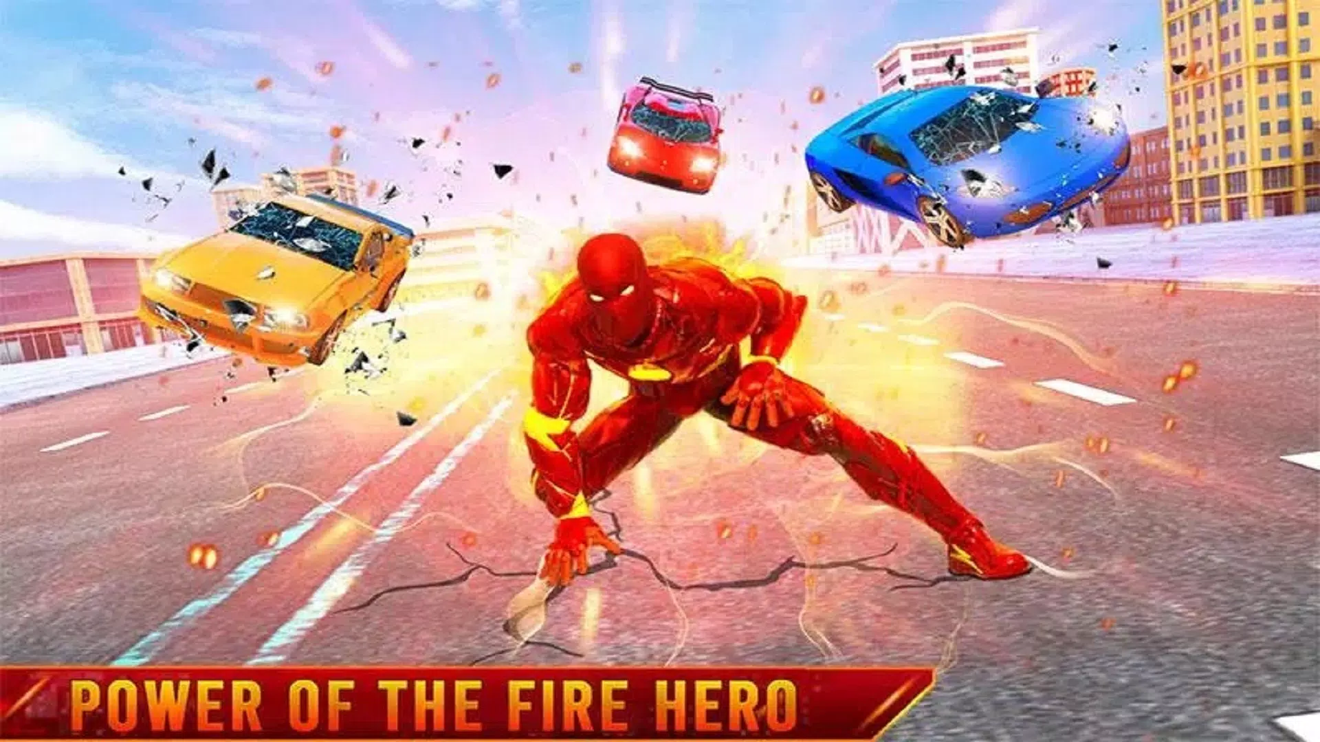 Fire Hero Robot Transform Game स्क्रीनशॉट 2