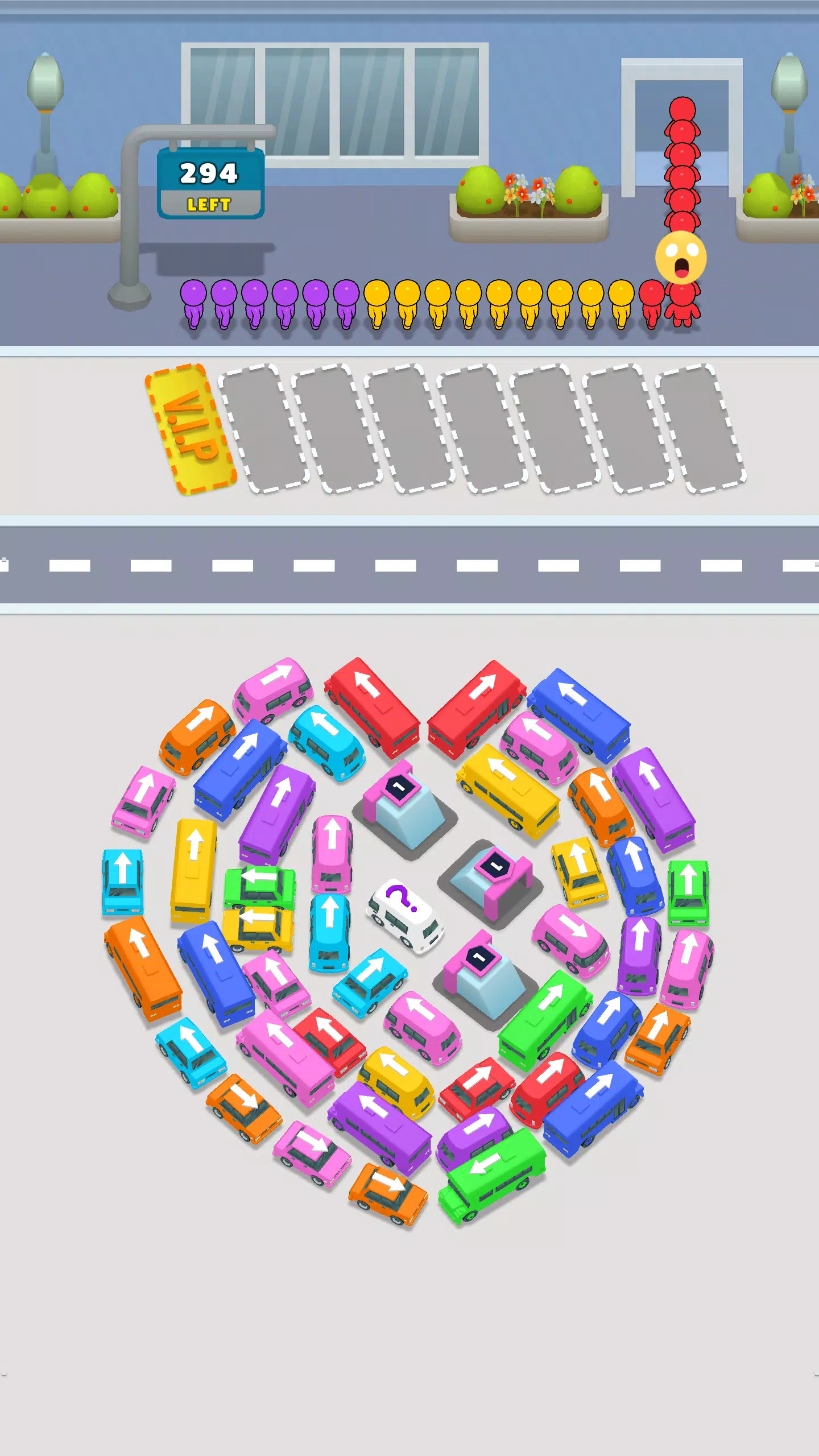 Bus Match Puzzle: Bus Shuffle Screenshot 2