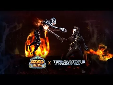 Terminator 2: crossover del giorno del giudizio in raid rush