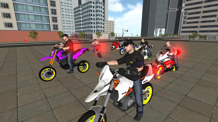 Bike Driving: Police Chase 스크린샷 0