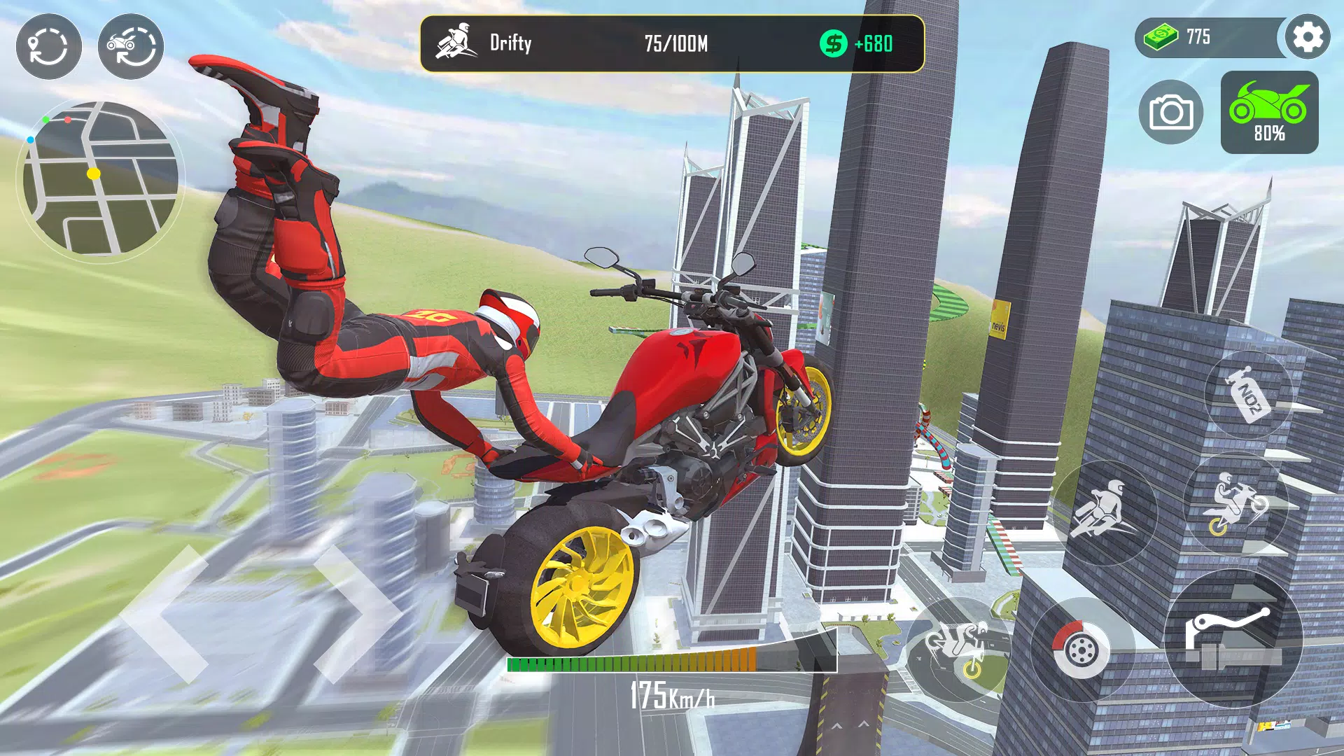 GT Moto Stunt 3D應用截圖第0張