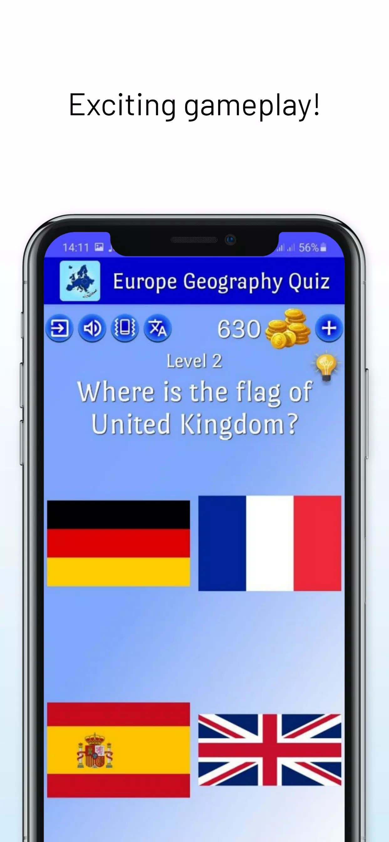Europe Geography Quiz ဖန်သားပြင်ဓာတ်ပုံ 2