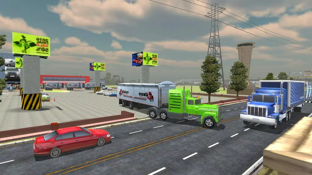 Highway Cargo Truck Simulator Ảnh chụp màn hình 1