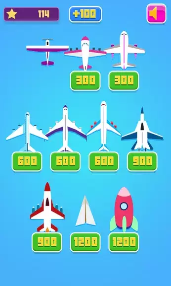 Plane Racing Game For Kids Скриншот 2