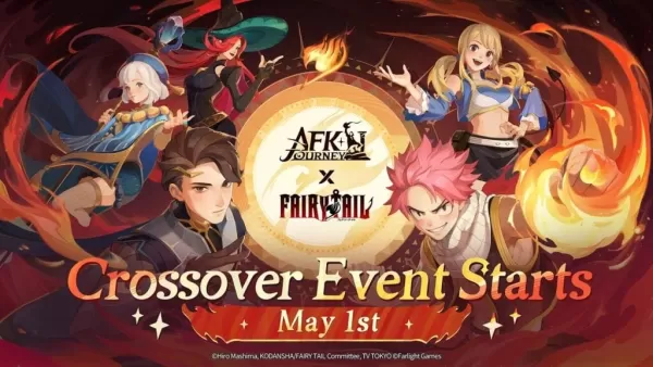 Ang AFK Paglalakbay at Fairy Tail Crossover ay naglulunsad!