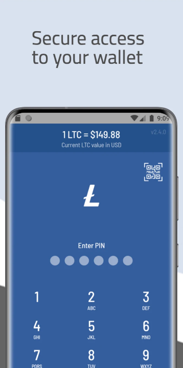 Litewallet ဖန်သားပြင်ဓာတ်ပုံ 3