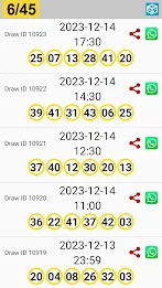 Gosloto Lottery Results Ảnh chụp màn hình 0