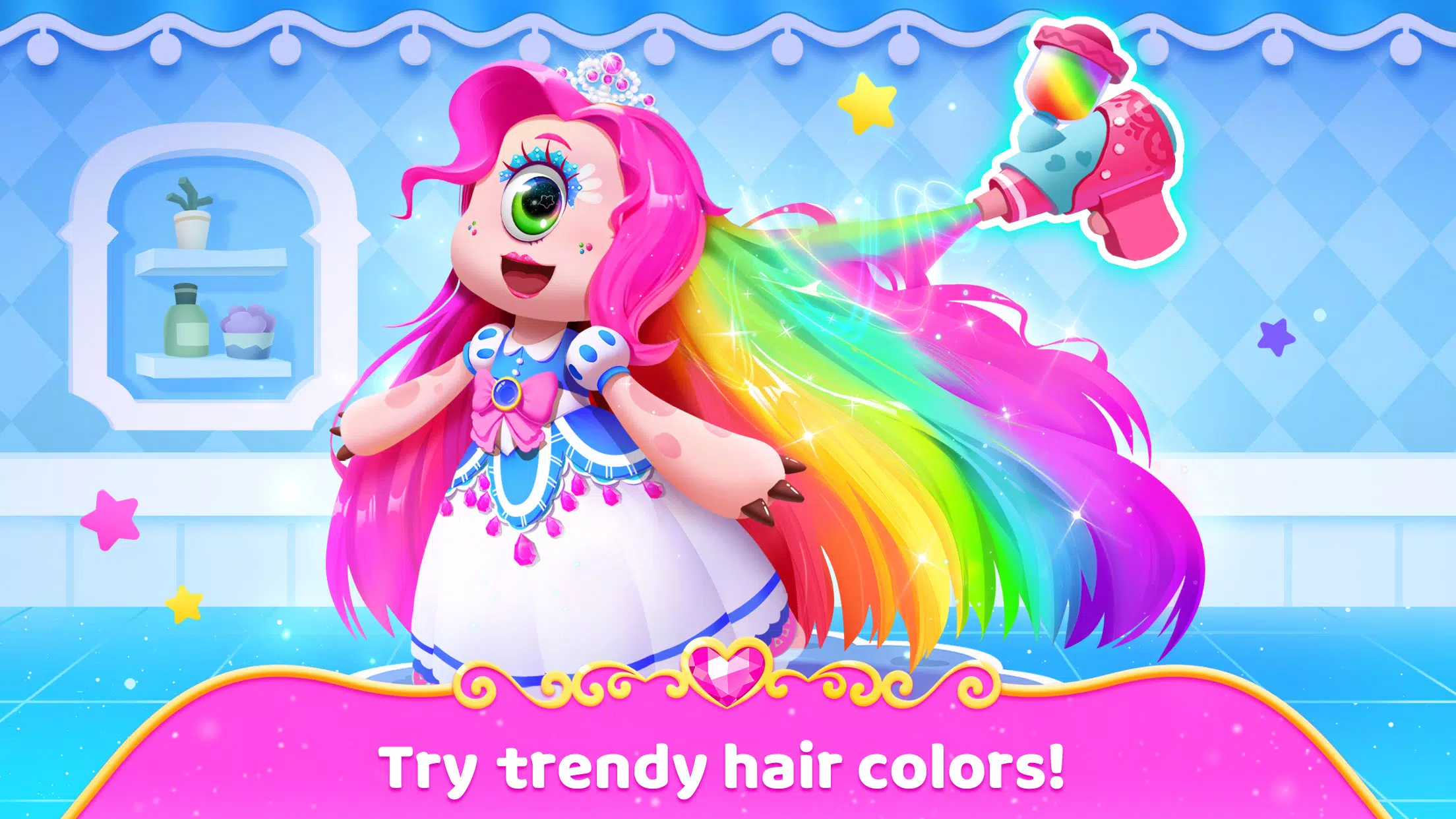 Маленькая игра макияж монстров Скриншот 3