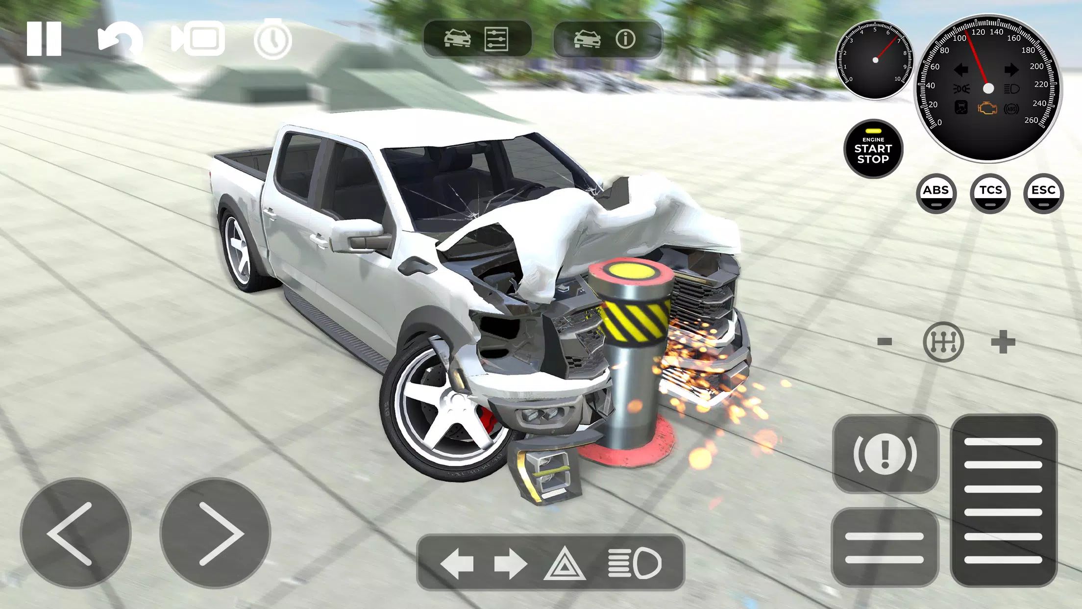 Beam Drive Crashes Original 3D Screenshot 1