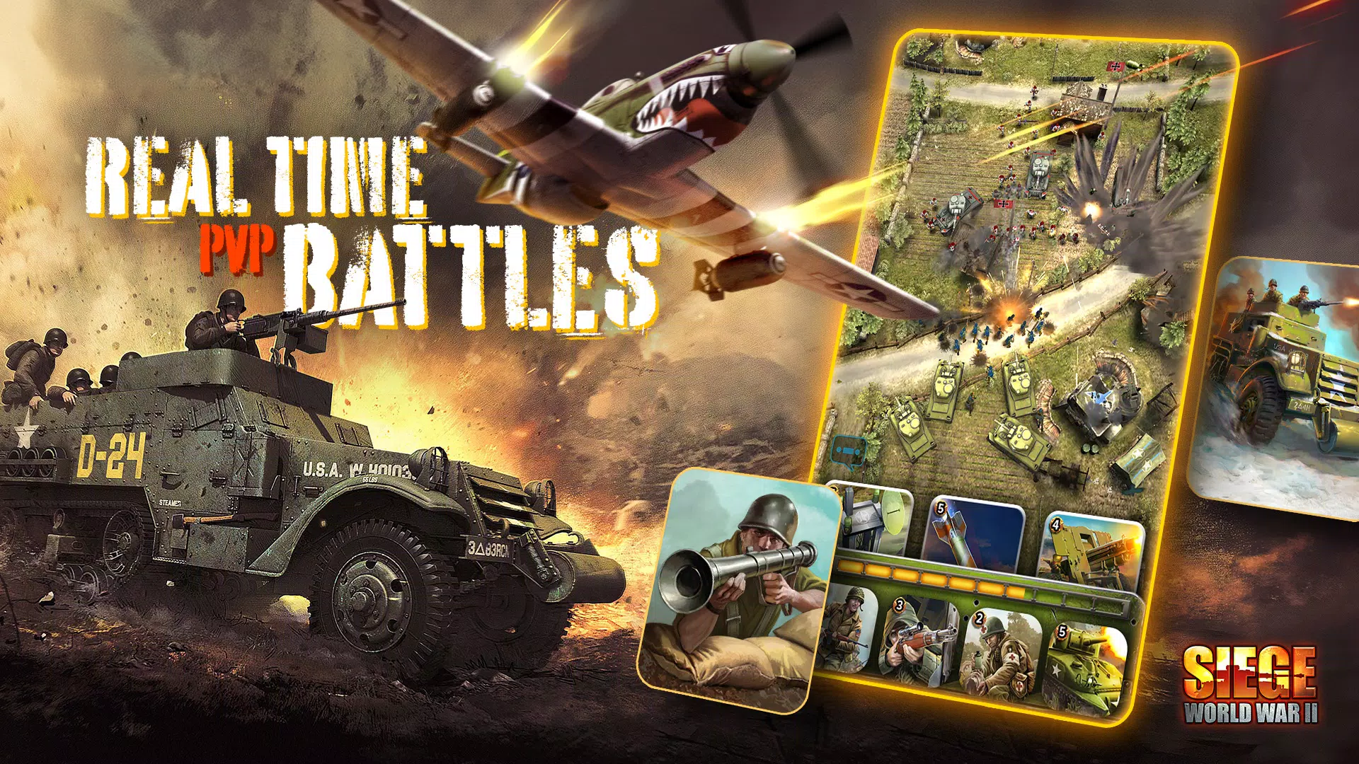 Schermata SIEGE: World War II 0