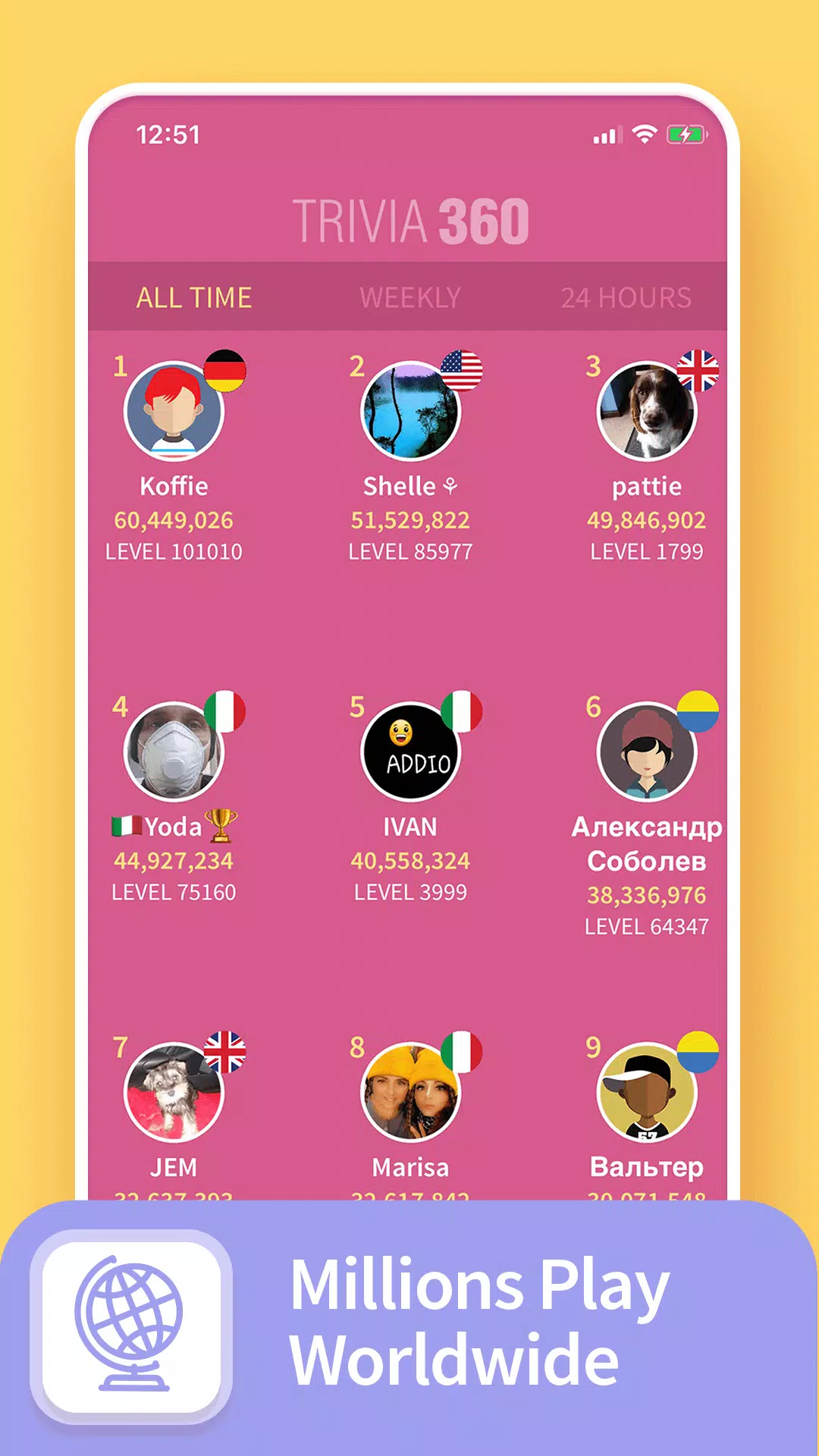 TRIVIA 360 Captura de pantalla 3