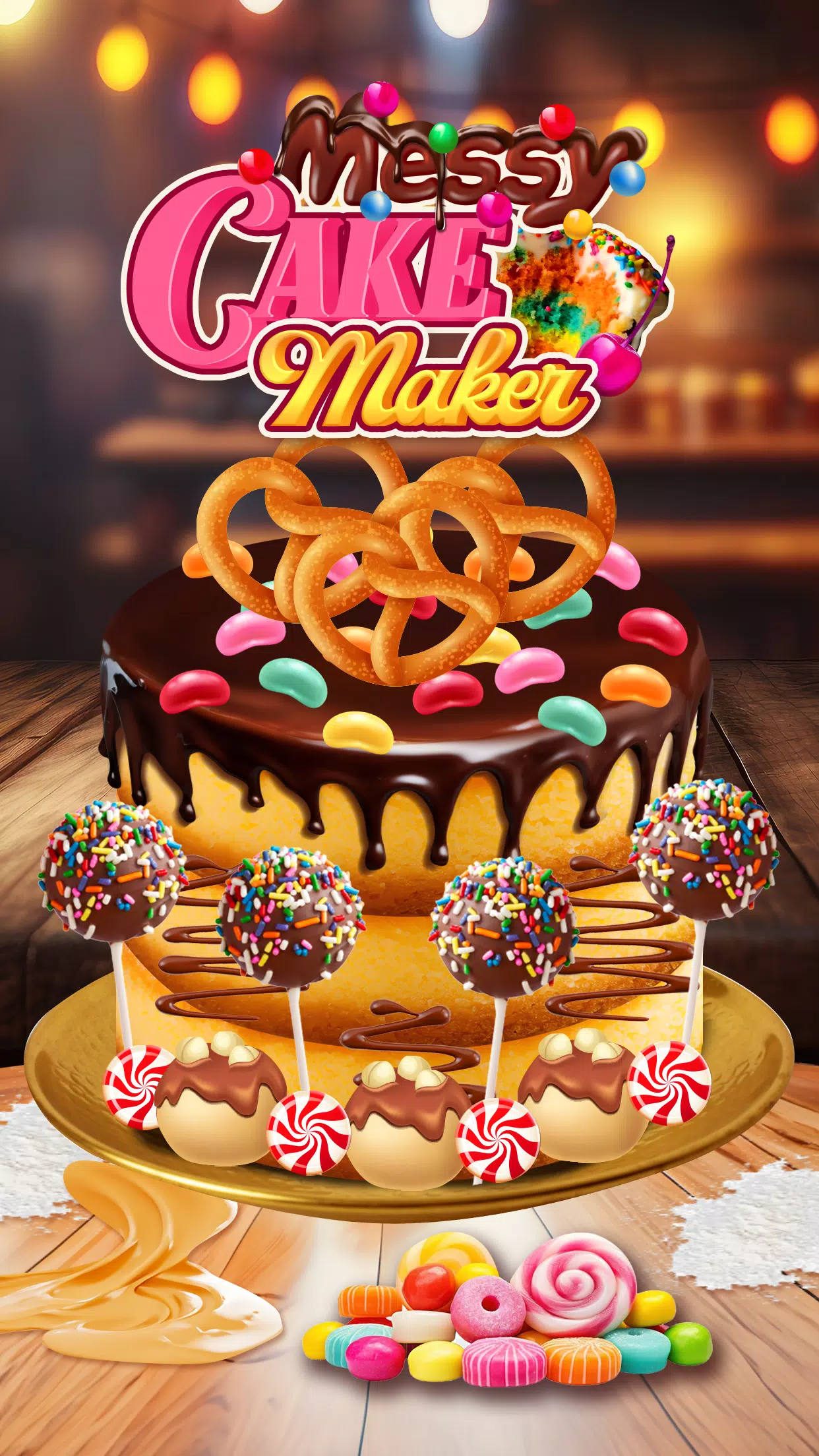 Messy Cake Maker Скриншот 3