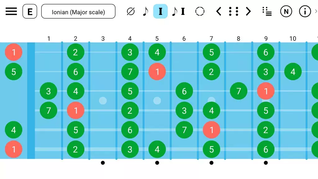 Guitar Fretboard: Scales 스크린샷 0