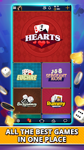 VIP Games: Hearts, Euchre Mod スクリーンショット 1