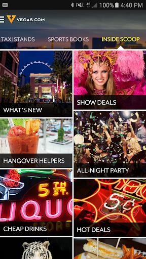 Vegas.com Скриншот 1