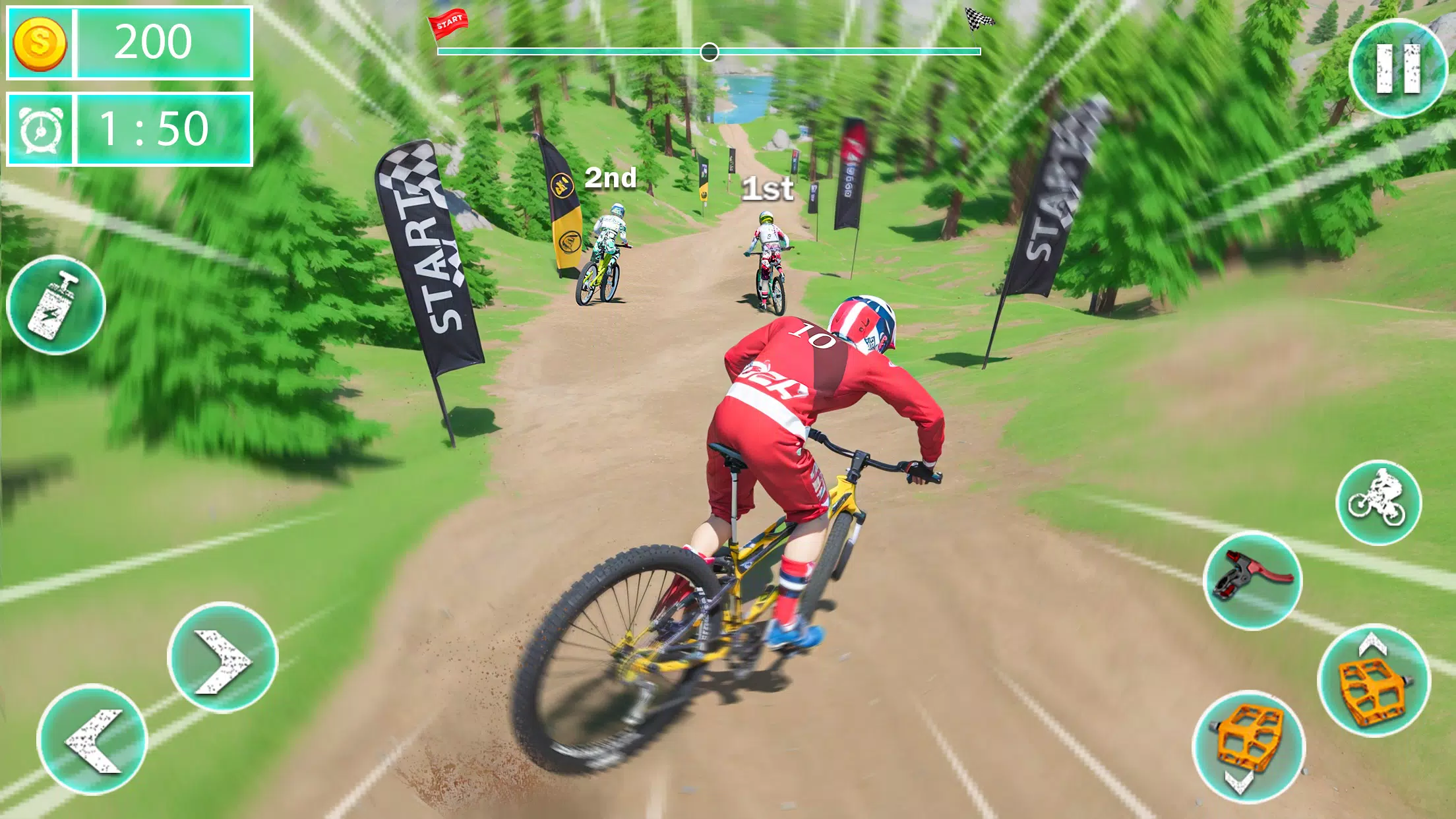 MTB Downhill: BMX Racer Screenshot 3