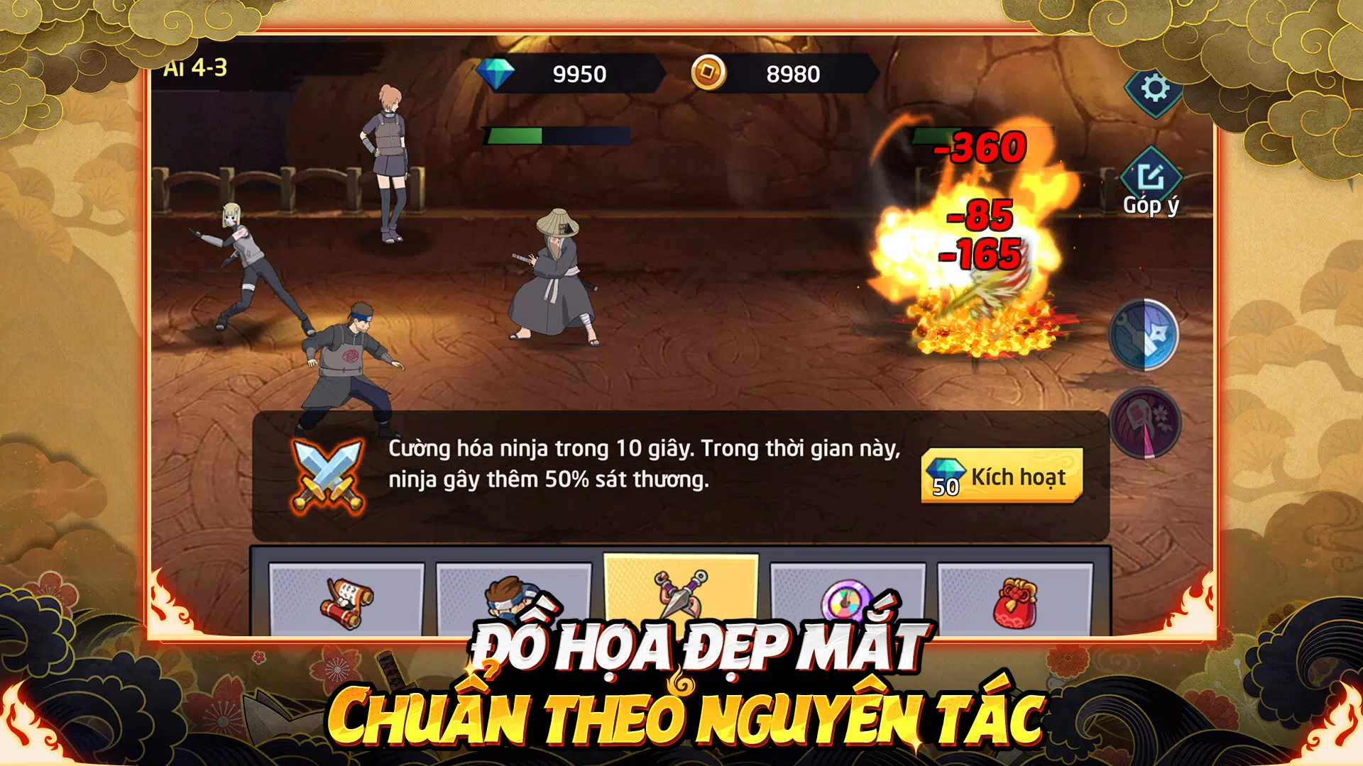 Schermata Huyền Thoại Nhẫn Giả 0