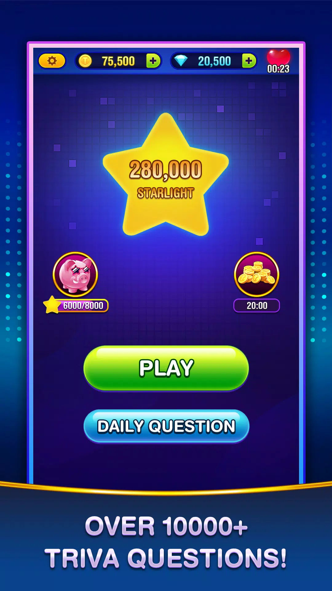 Trivia Crush Captura de pantalla 3