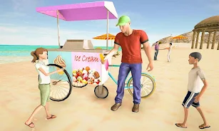 City Ice Cream Delivery Boy Скриншот 3