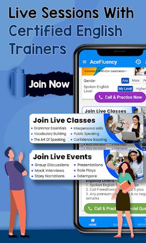 AceFluency: Spoken English App ဖန်သားပြင်ဓာတ်ပုံ 3