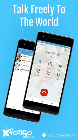 Fongo - Talk and Text Freely Ảnh chụp màn hình 0