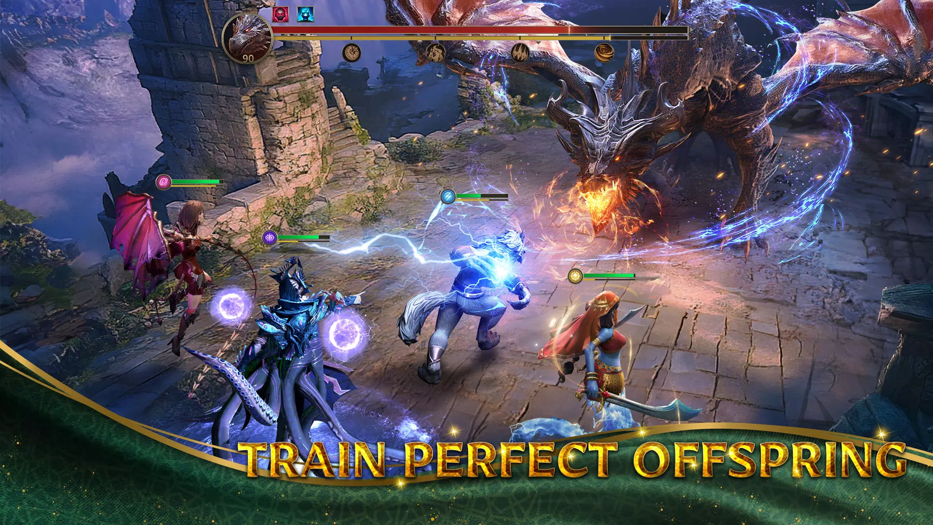 Bloodline: Raise Your Legend 스크린샷 2