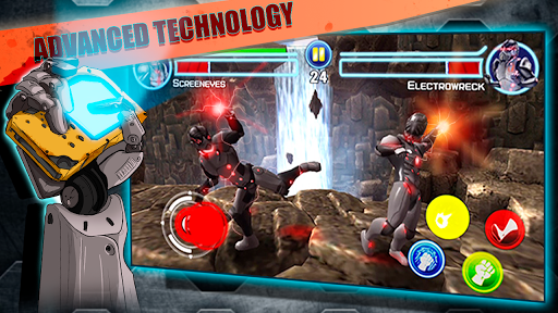 Steel Street Fighter  Robot boxing game ภาพหน้าจอ 0