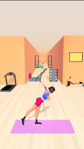 Flex Run 3D: Flexy Yoga Schermafbeelding 3