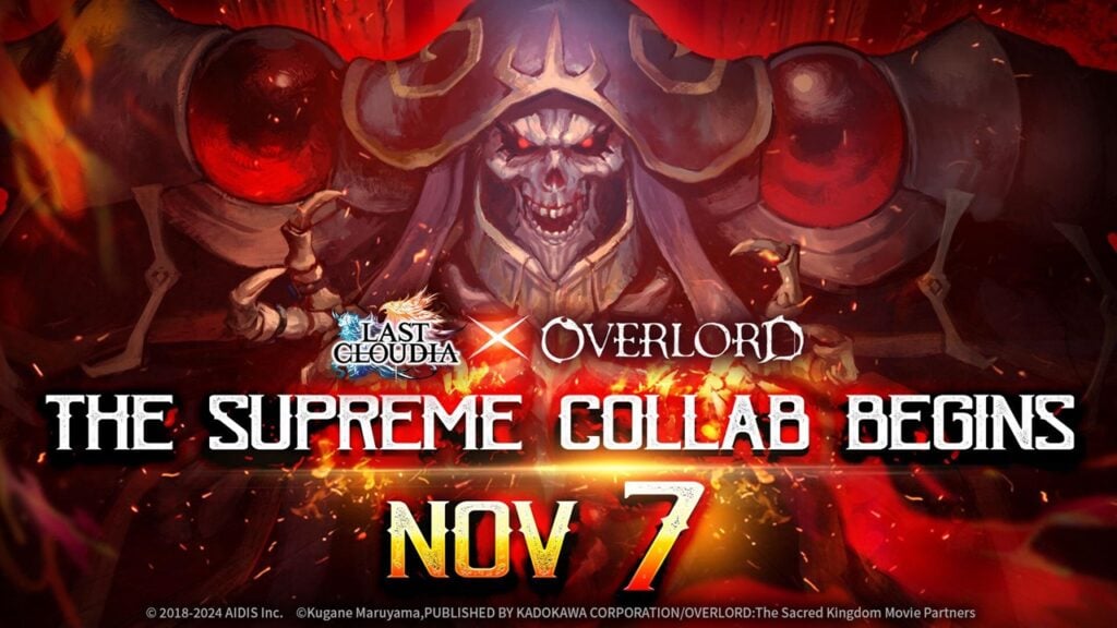 A última colaboração Cloudia X Overord está caindo na próxima semana!