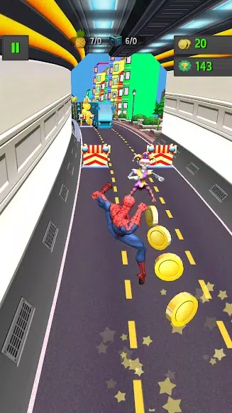 Subway Spider World Zrzut ekranu 2