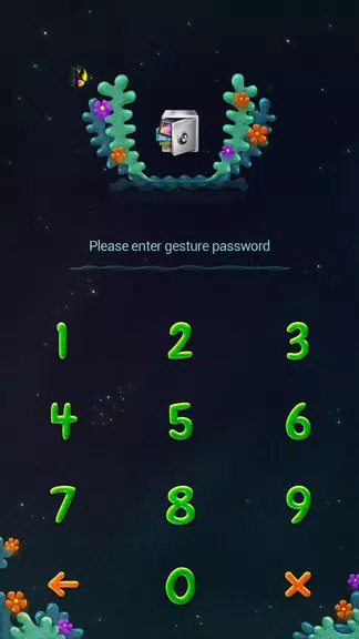 AppLock Theme Lucky Clover Capture d'écran 1